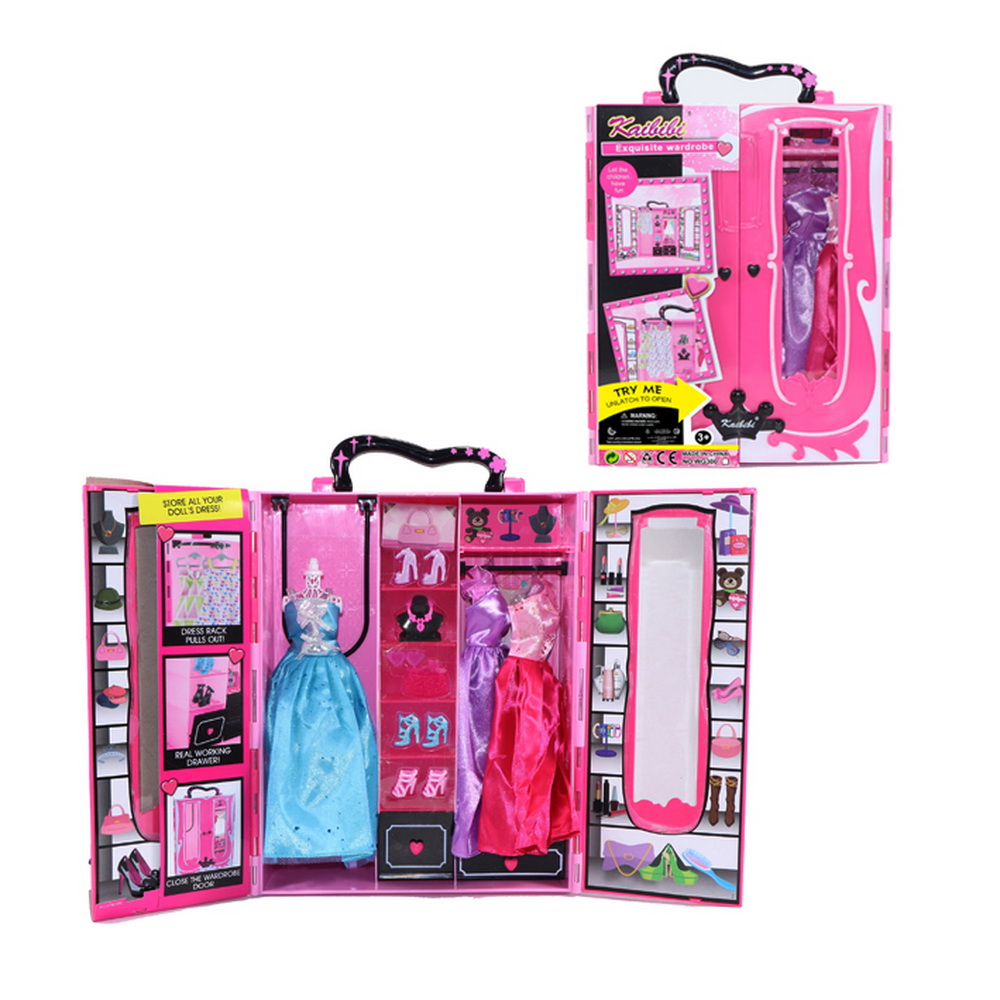 CLOSET CON VESTIDOS Y ACCES.            