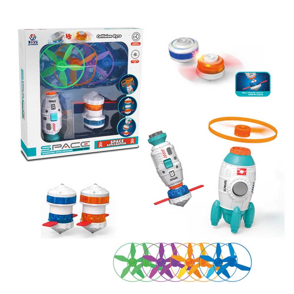 COHETE LANZA HELICE CON TROMPO