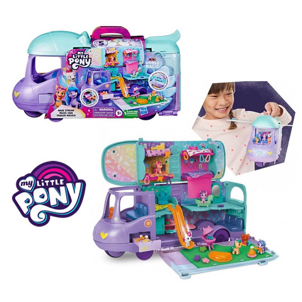 MY LITTLE PONY MINI WORLD MAGIC TRAILER MÁGICO